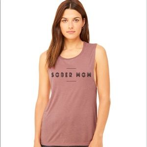 Sober mom tank